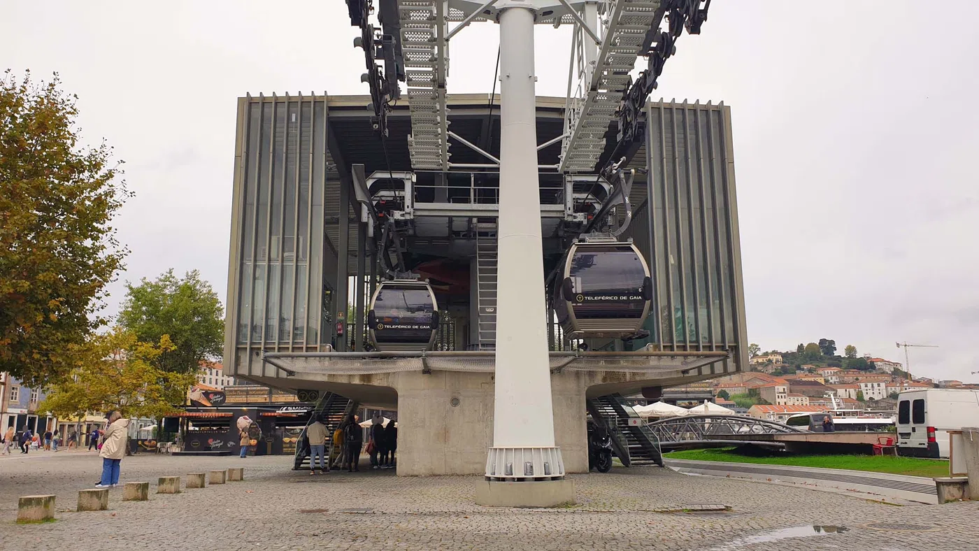 Teleférico de Gaia - Estação Cais de Gaia — Porto