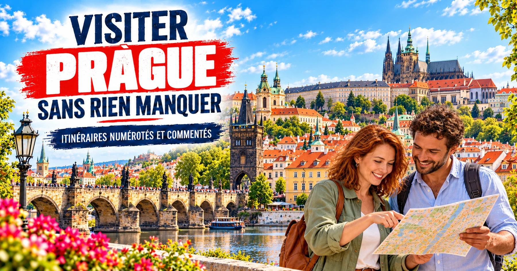 Visiter Prague : itinéraires numérotés et commentés