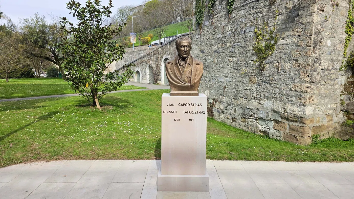 Buste Jean Capodistrias — Genève