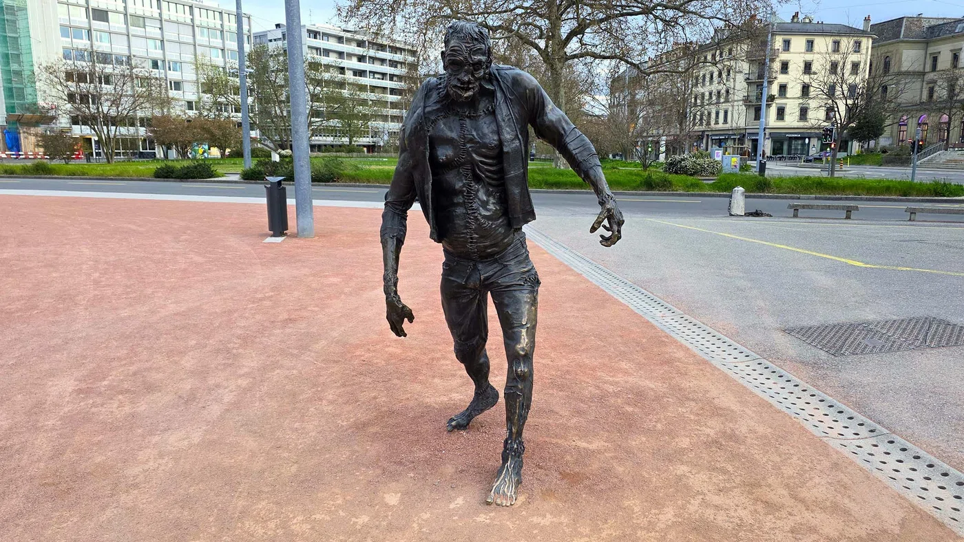 Monument du Monstre de Frankenstein — Genève