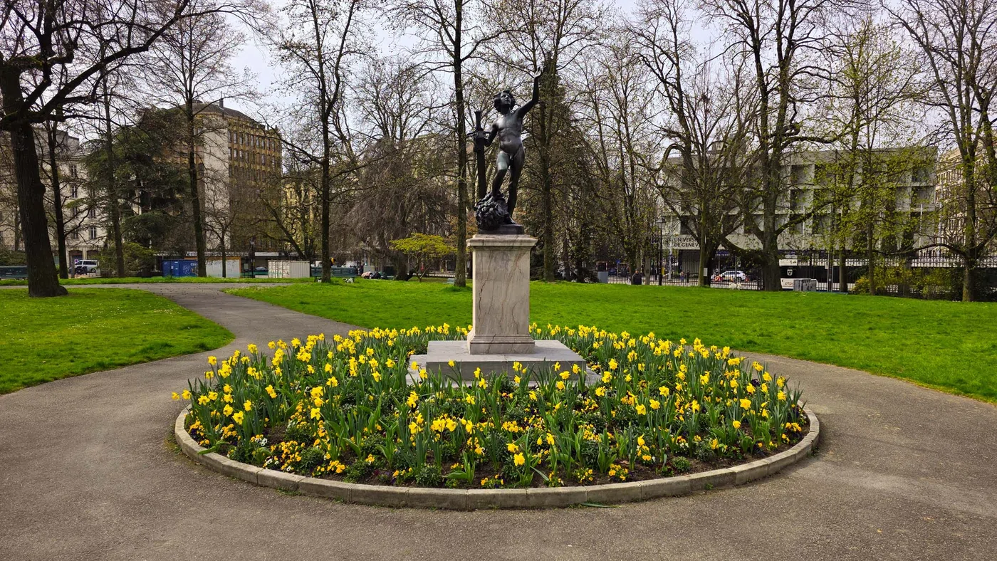 Statue de David — Genève