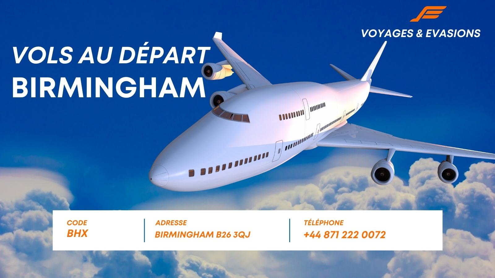 voyager avec un petit budget au départ de Birmingham