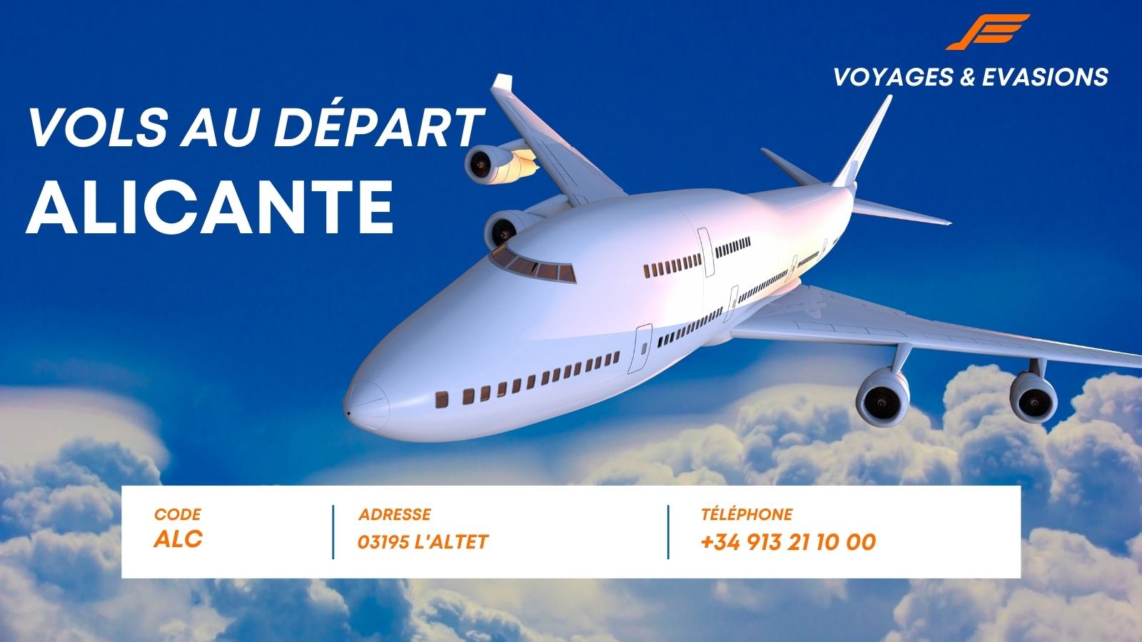 voyager avec un petit budget au départ de Alicante